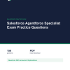 Salesforce Agentforce Specialist Exam Practice Questions Cover of the Salesforce Agentforce Specialist Exam Practice Questions pack
