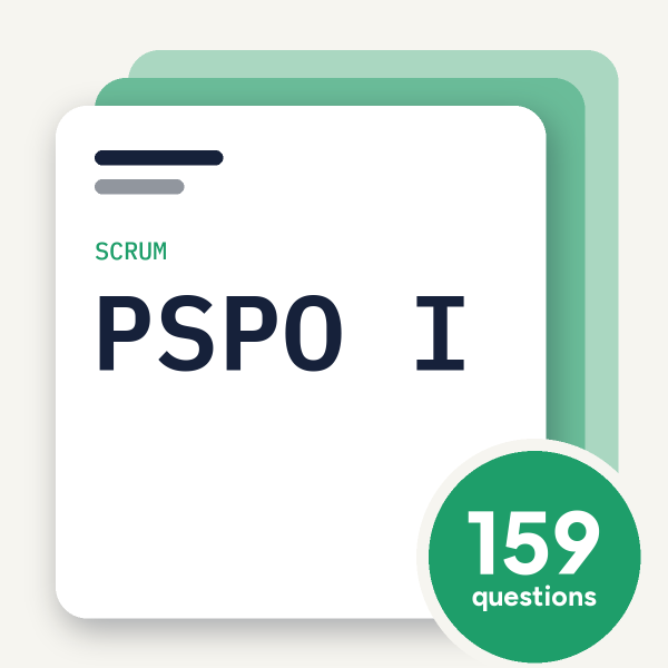 Scrum PSPO I Exam Practice Questions, practice question pack