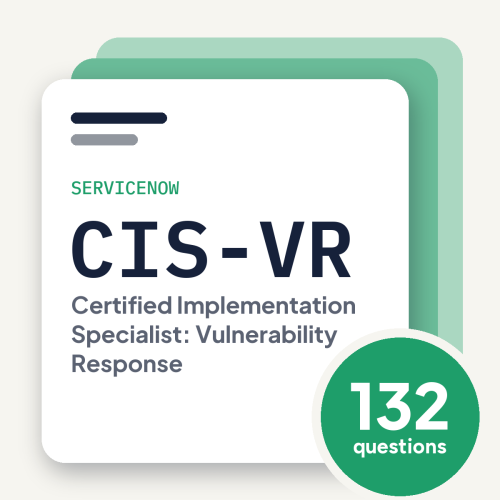 ServiceNow CIS-VR Exam Practice Questions, practice question pack