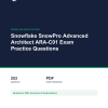 Snowflake SnowPro Advanced Architect ARA-C01 Exam Practice Questions Cover of the Snowflake SnowPro Advanced Architect ARA-C01 Exam Practice Questions pack