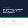 Snowflake SnowPro Advanced Data Engineer DEA-C02 Exam Practice Questions Cover of the Snowflake SnowPro Advanced Data Engineer DEA-C02 Exam Practice Questions pack