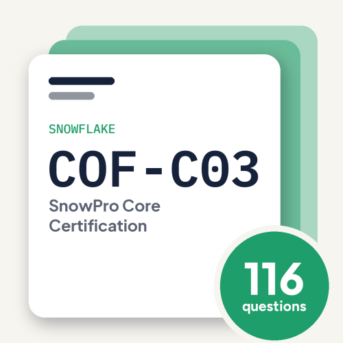 Snowflake SnowPro Core COF-C03 Exam Practice Questions Snowflake SnowPro Core COF-C03 Exam Practice Questions, practice question pack