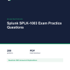 Cover of the Splunk SPLK-1003 Exam Practice Questions pack