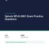 Splunk SPLK-5001 Exam Practice Questions Cover of the Splunk SPLK-5001 Exam Practice Questions pack