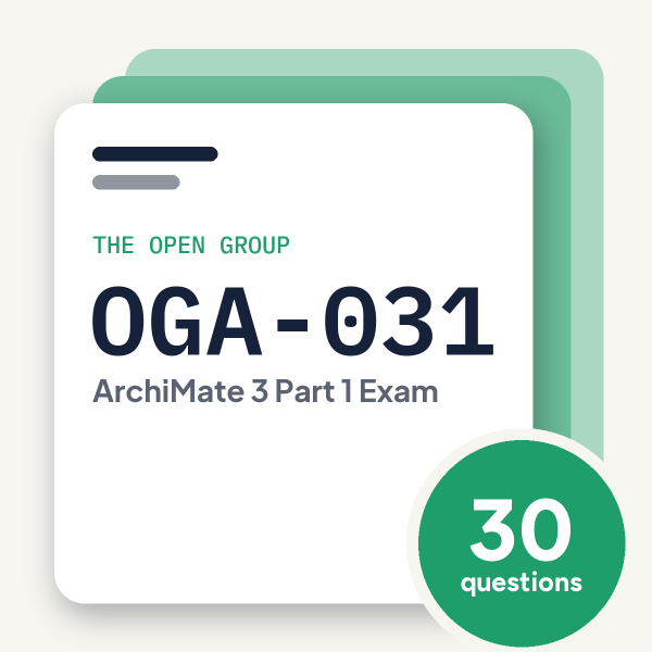 The Open Group OGA-031 Exam Practice Questions, practice question pack